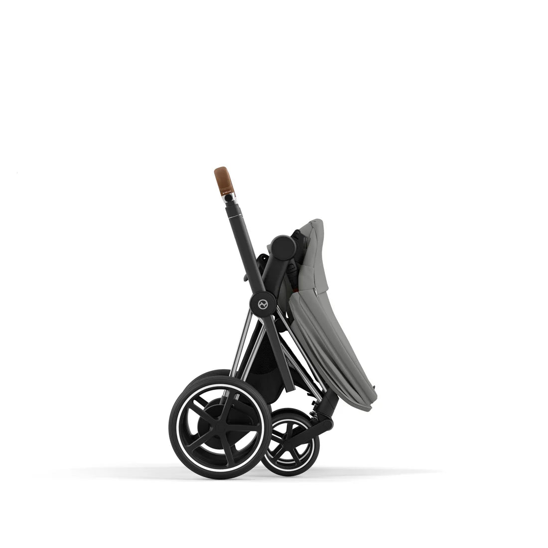 CYBEX e-PRIAM Set Gestell in Chrome Brown - Mirage Grey