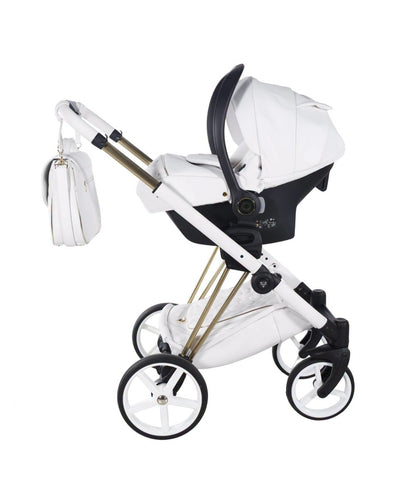 Junama Diamond Cubby Kombi-Kinderwagen - White