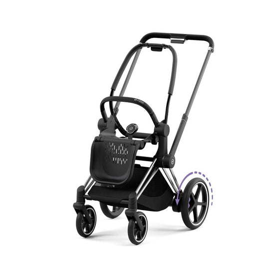 CYBEX - e-Priam Rahmen - Chrome with Black Details