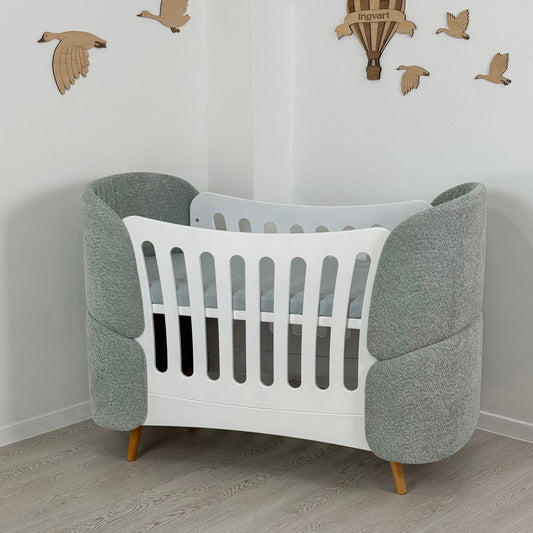 Fly Bed Boucle Eukalyptus-Kinderbett