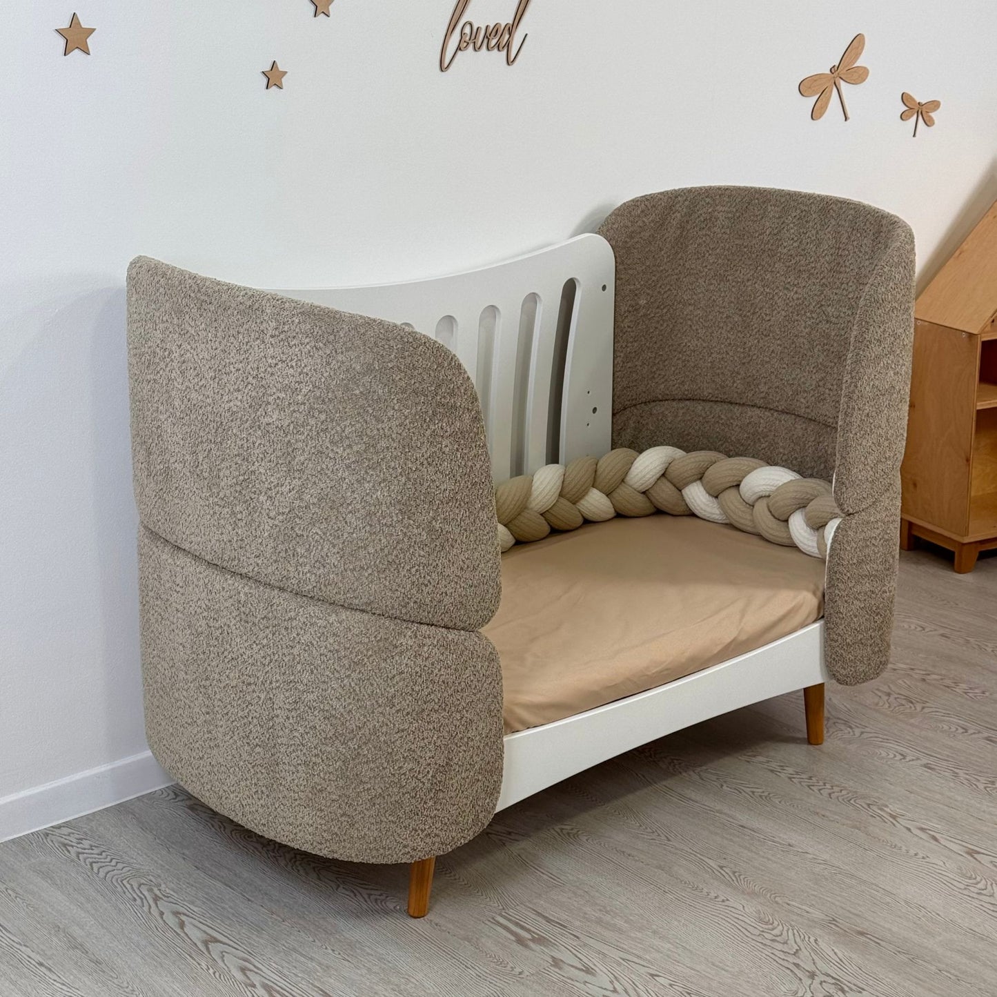 Fly Bed Cocoa Boucle Kinderbett