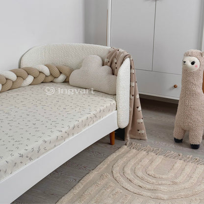 Fly Teenage Bett 80x183 cm Bouclé milchig