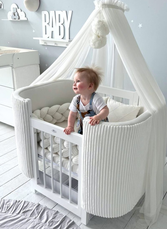 BABYBETT MITWACHSEND - „CHESTER "BLUSH" - MILK“