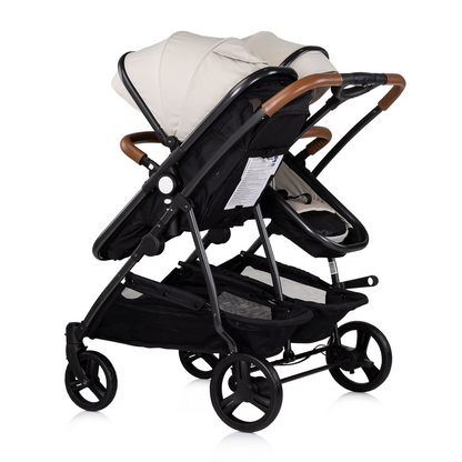 KINDERWAGEN FÜR ZWEI KINDER DUO SMART BISCOTTA