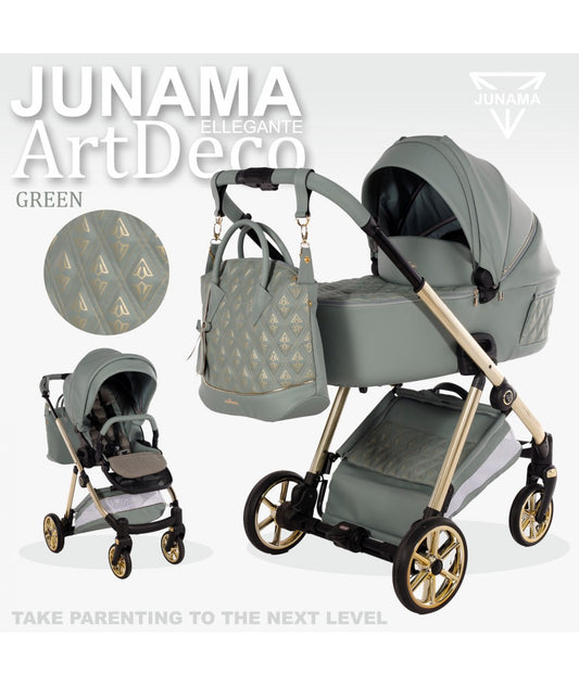 JUNAMA ELLEGANTE ArtDeco - GREEN
