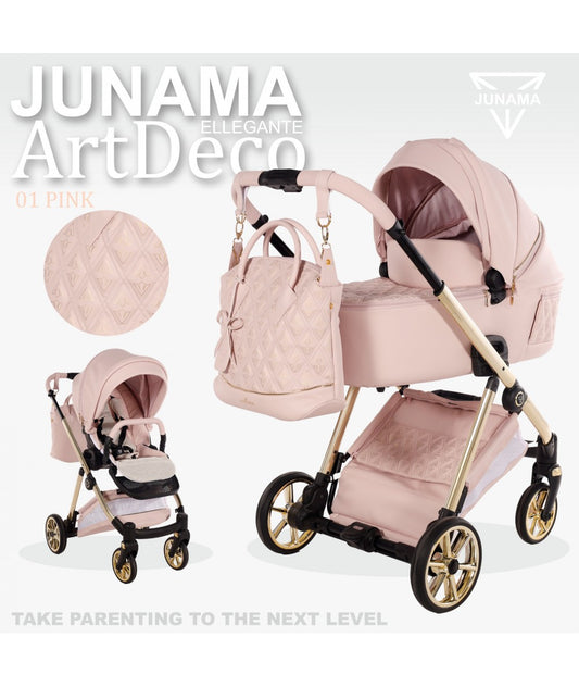 JUNAMA ELLEGANTE ArtDeco - PINK