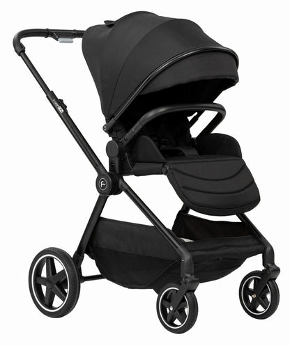 BUNDLE NUMMER 1: 3-in-1 Kinderwagen „ZACK“ + BABYBETT AVA 120cm X 60cm inkl. Matratze