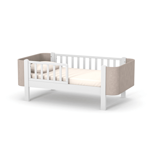 Veres Monaco Velour 160 Jugendbett aus Buche (160x80 cm)