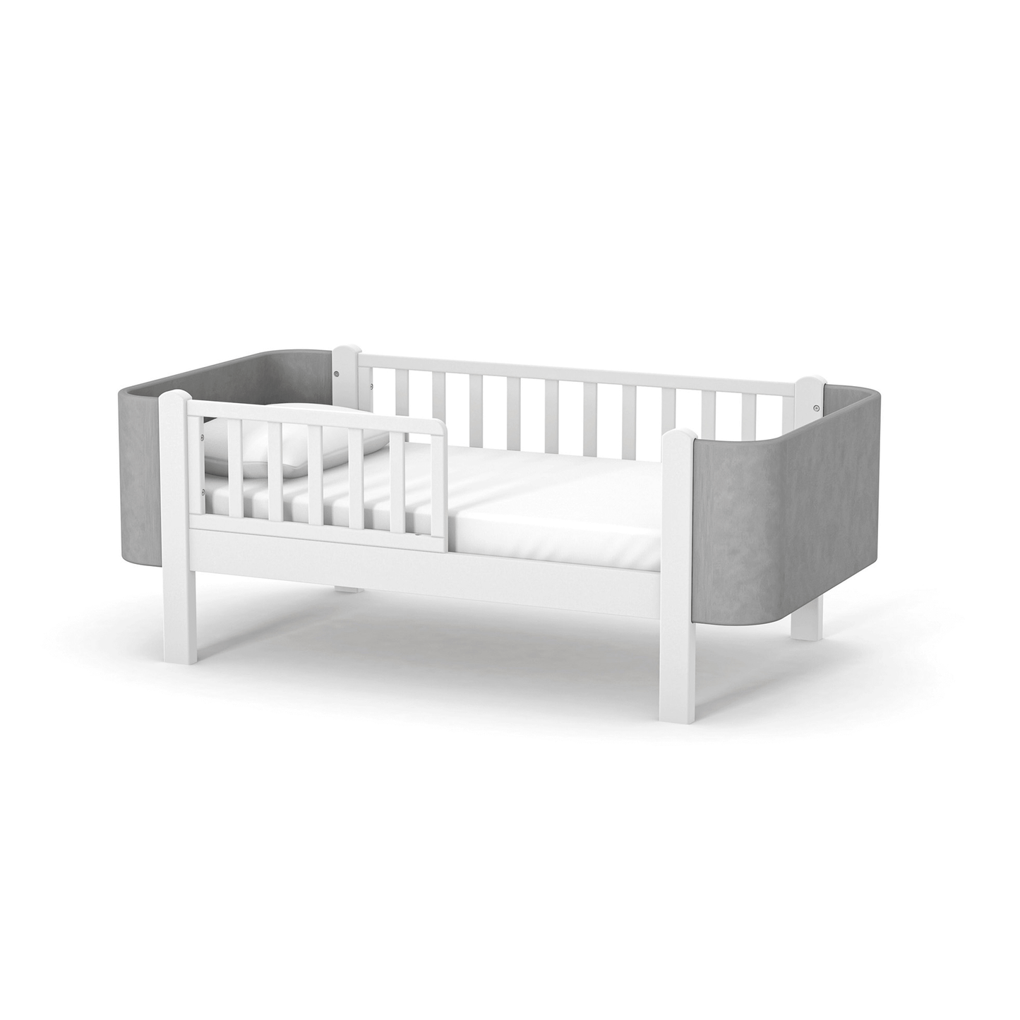 Veres Monaco Velour 160 Jugendbett aus Buche (160x80 cm)