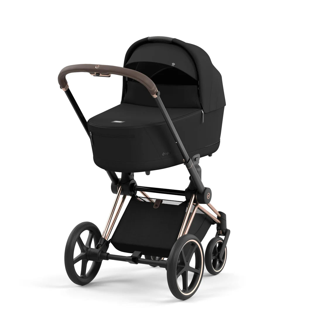 CYBEX PRIAM Set Gestell in Roségold - Sepia Black