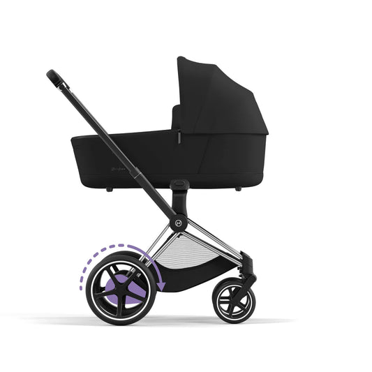 CYBEX e-PRIAM Set Gestell in Chrome Black - Sepia Black