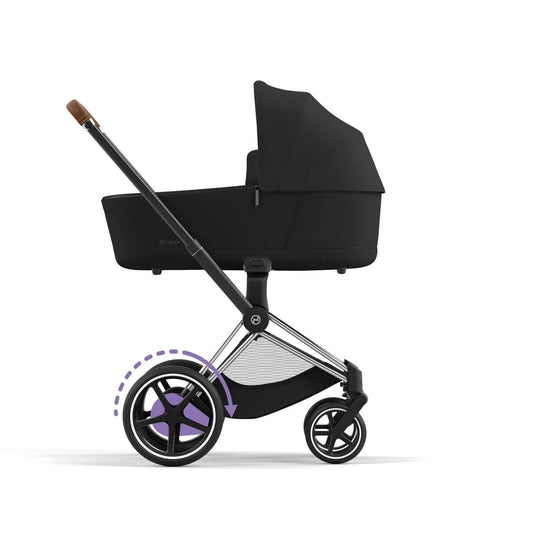 CYBEX e-PRIAM Set Gestell in Chrome Brown - Sepia Black