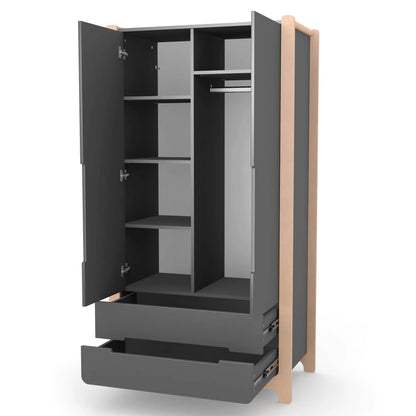 Veres Nice 950 Schrank mit Schubladen, zweitürig (95x52,7x179,7 cm)