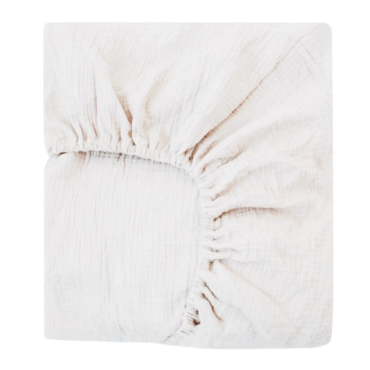 Musselin Spannbettlaken 90×70 cm aus 100 % Baumwolle