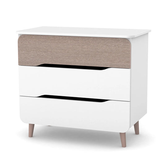 Veres Sydney 900 Kinderkommode (90 cm) - Cappuccino Weiß