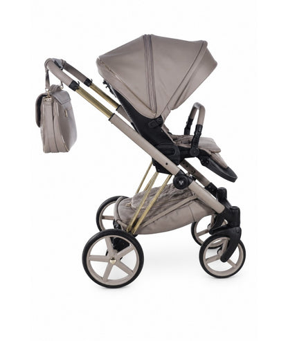Junama Diamond Cubby Kombi-Kinderwagen - Cappuccino