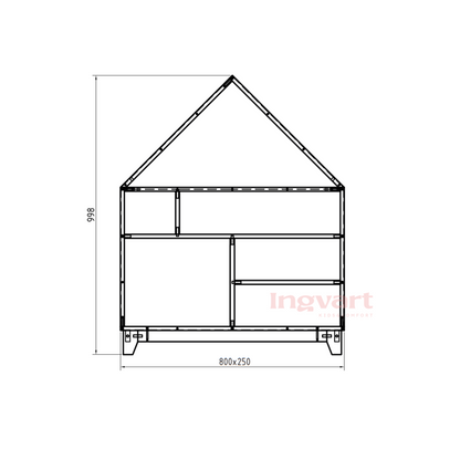 Kindergarderobe „Haus“
