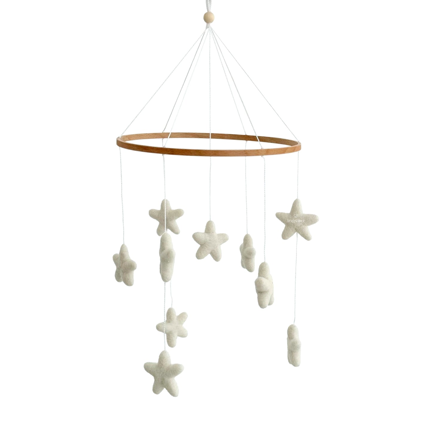 Mobil Nr. 14 „Minimalistische Milchsterne“