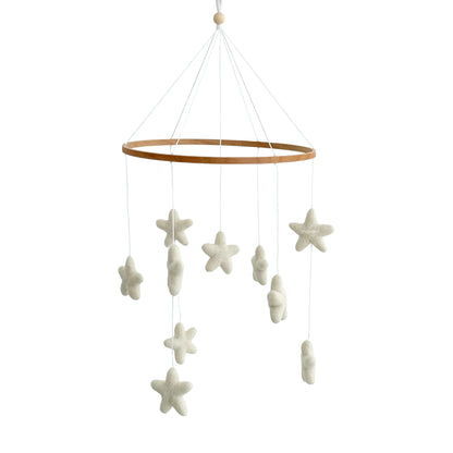 Mobil Nr. 14 „Minimalistische Milchsterne“