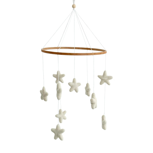 Mobil Nr. 14 „Minimalistische Milchsterne“