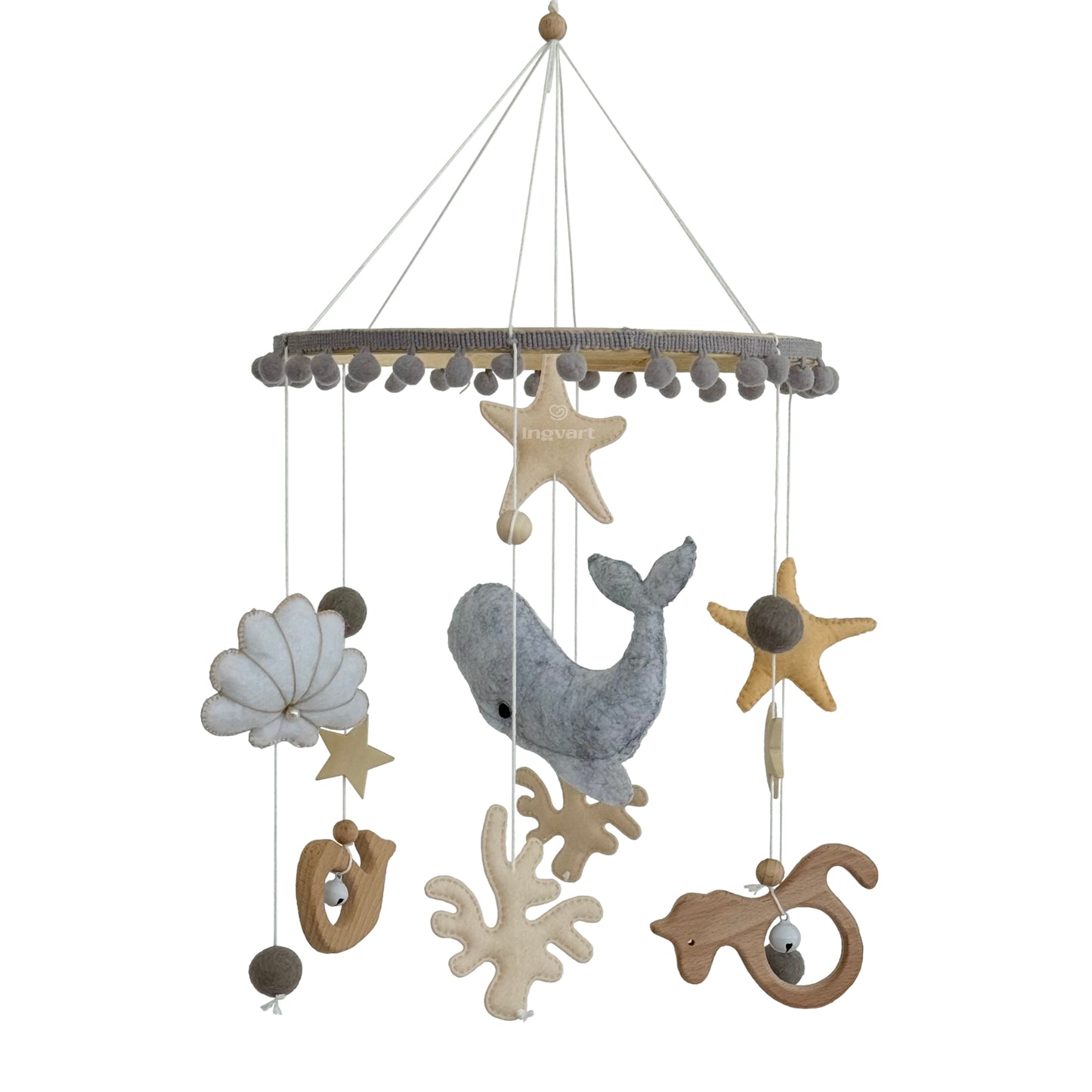 Mobil Nr. 22 „Wal mit gelben Elementen“