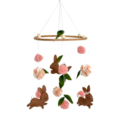 Mobilnummer 5 „Hasen in Blumen“