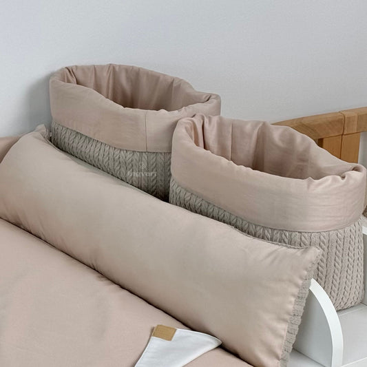 Organizer-Set „Kakao, mit Satinstoff“