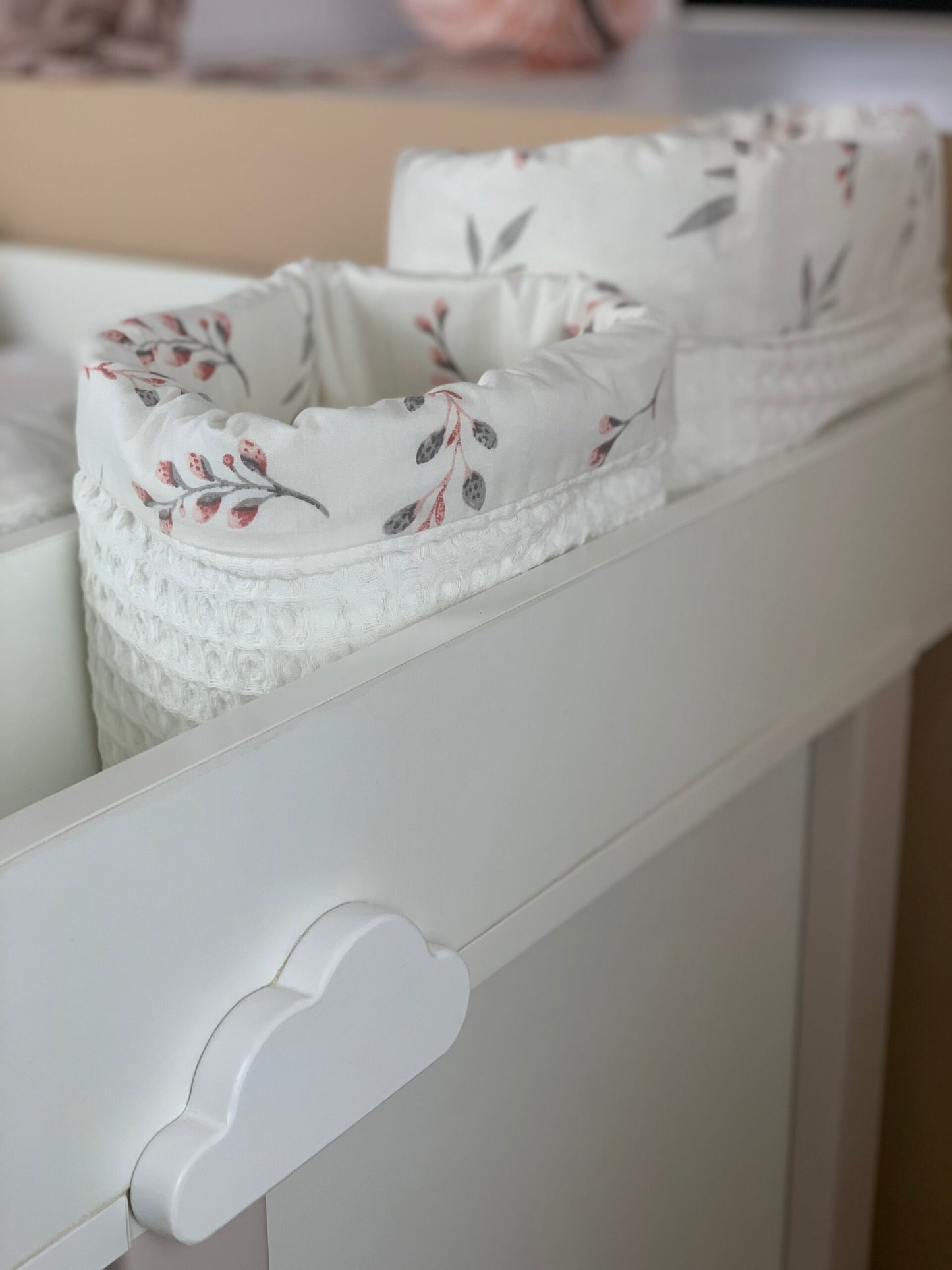 Organizer-Set „Rosa Zweige“