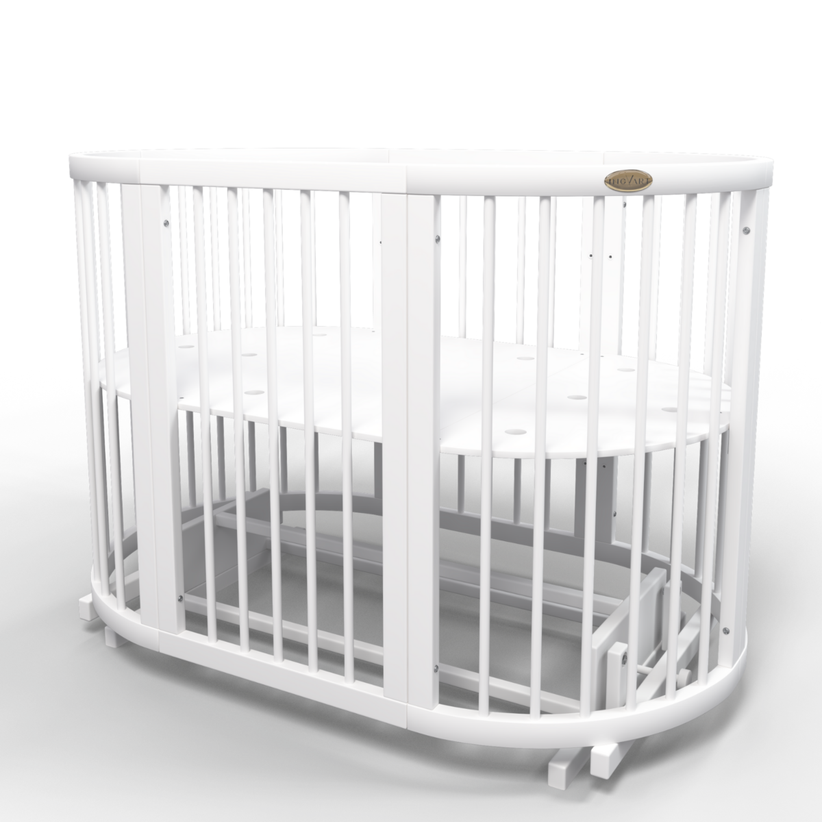 Querpendel für ovale Betten Smart Bed Farbe Elfenbein