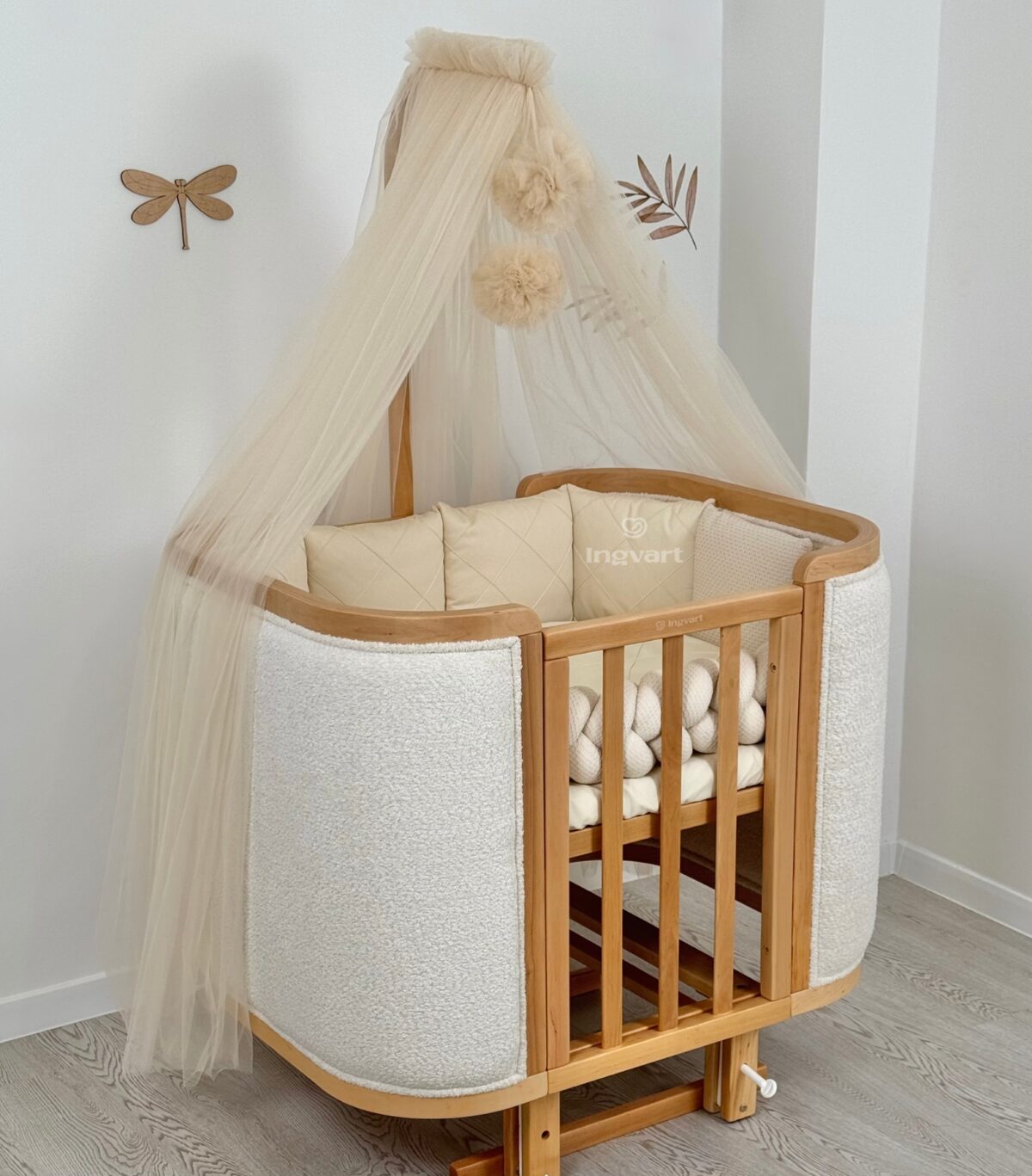 Satin-Set „Platinum“ Vanille