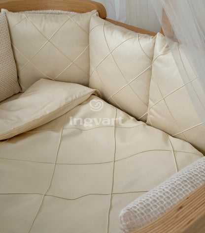 Satin-Set „Platinum“ Vanille