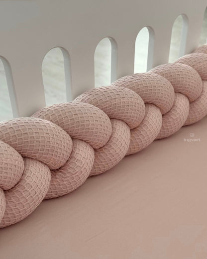 Satin-Set „Platinum“ in Altrosa