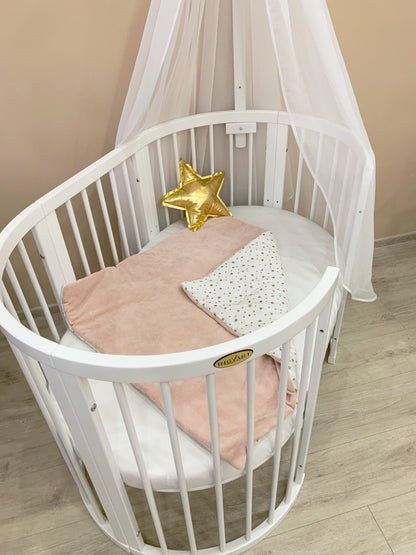 Velours-Karo-Umschlag