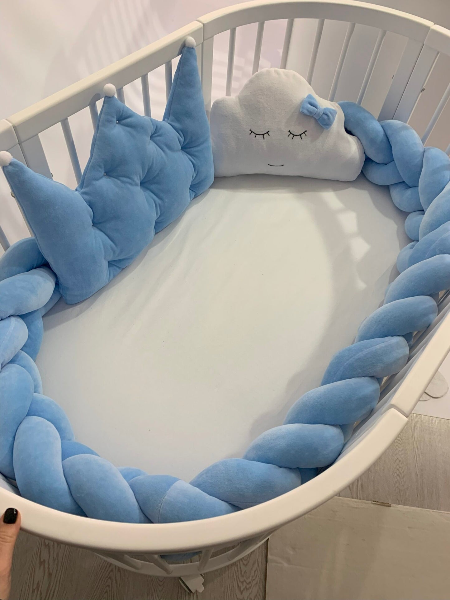 Velourskissen „Wolke“