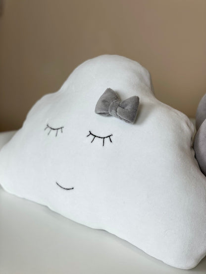 Velourskissen „Wolke“
