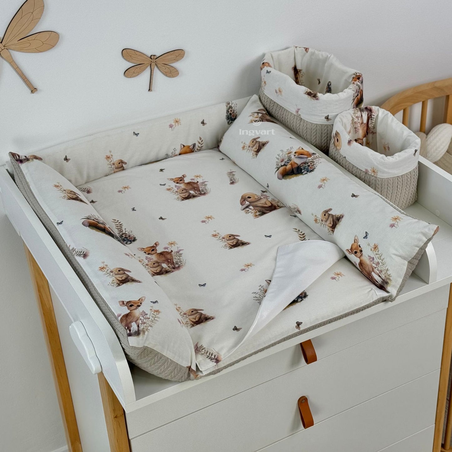 Wickelauflage „Waldtiere“