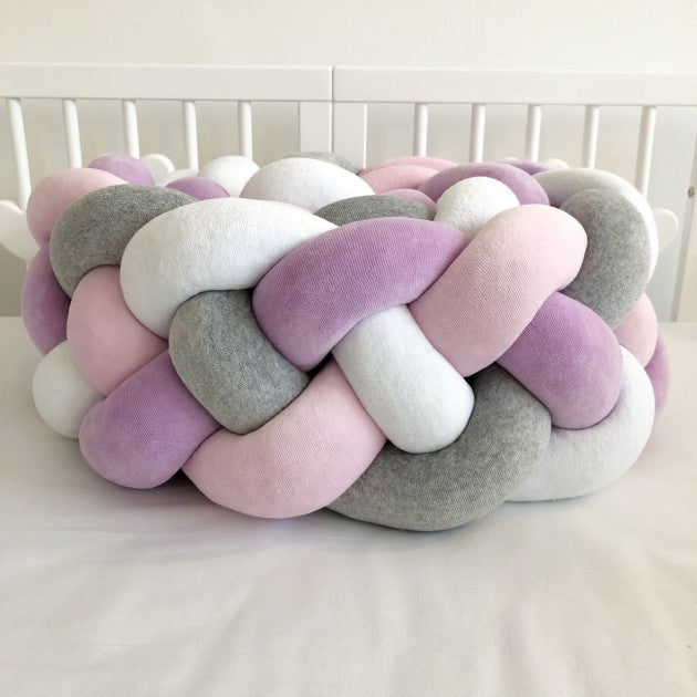 „Zopf“-Brett aus Baumwollvelours