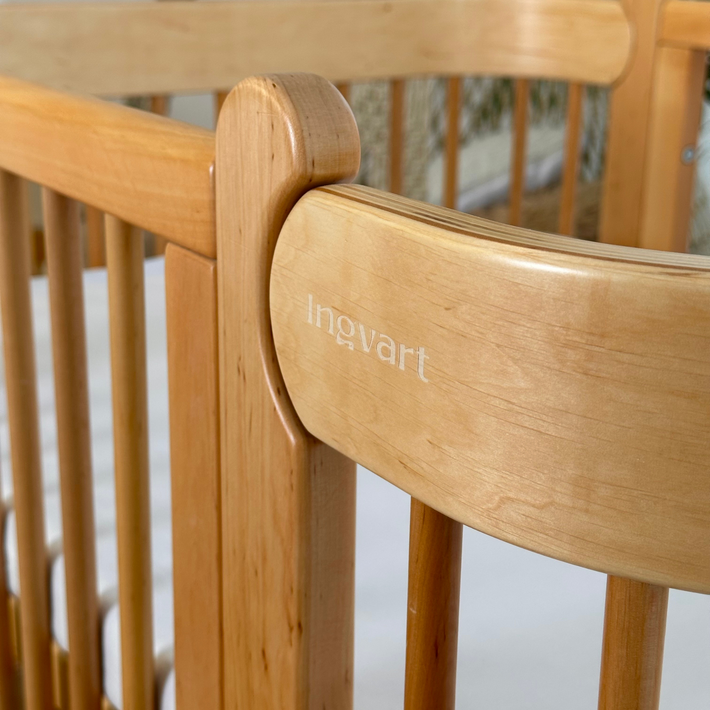 NIKA SLIM 5-in-1 Babybettchen, Graphitfarbe